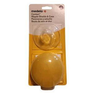 Medela Contact Nipple Shields‎ (L) 24mm for Breastfeeding Latching Difficulties